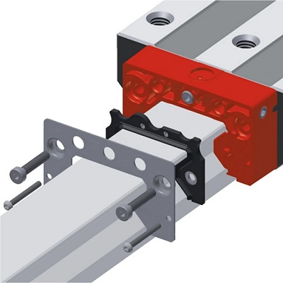 QAS-MR-55_4S Schneeberger Cross Wiper to suit MRW55 Linear Carriages